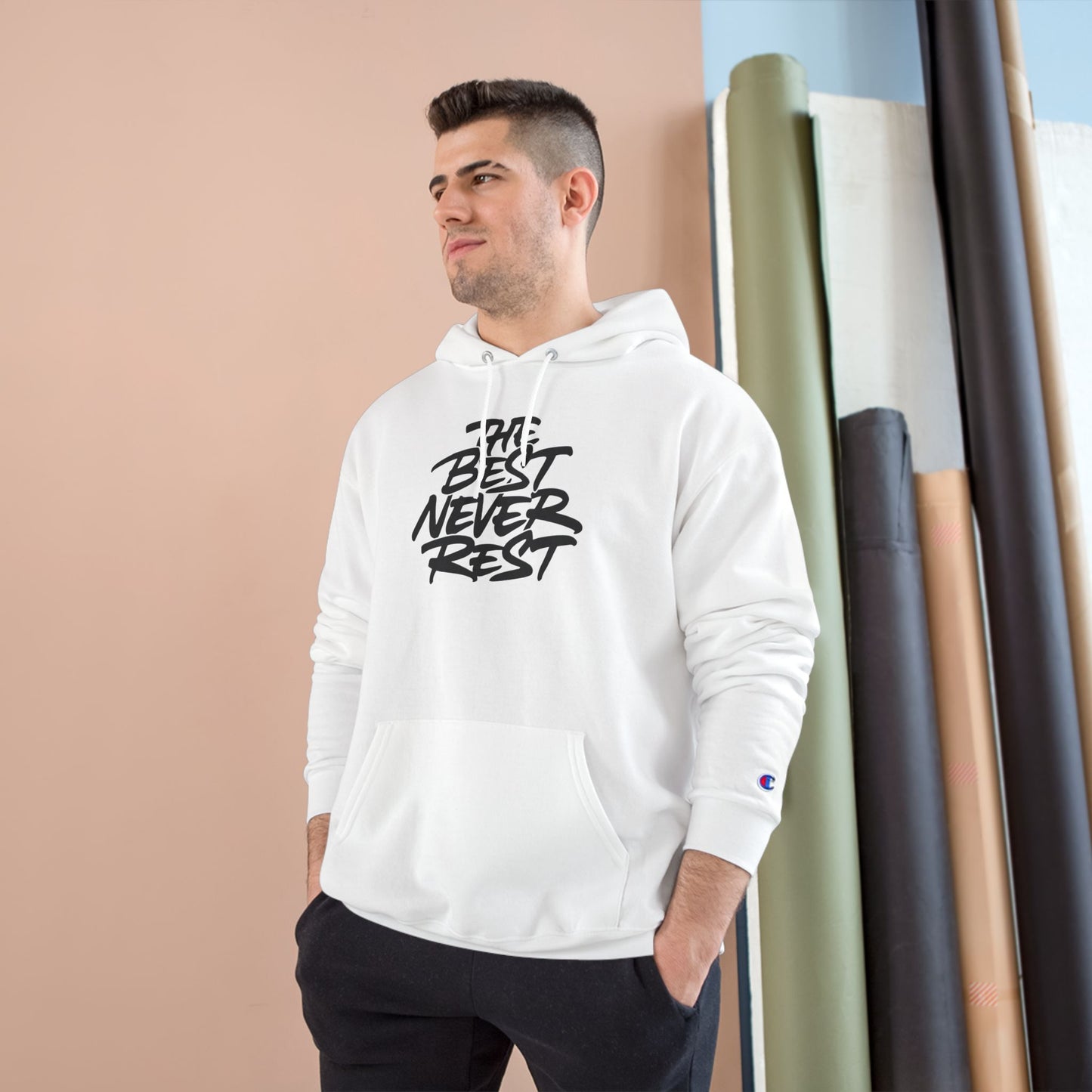 Urban Culture Champion Hoodie, Streetwear Sweatshirt, Graffiti Style Fashion, Gift for Hip-Hop Lovers, Casual Layering Top