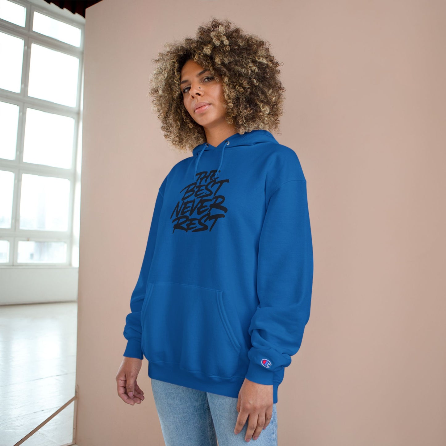 Urban Culture Champion Hoodie, Streetwear Sweatshirt, Graffiti Style Fashion, Gift for Hip-Hop Lovers, Casual Layering Top