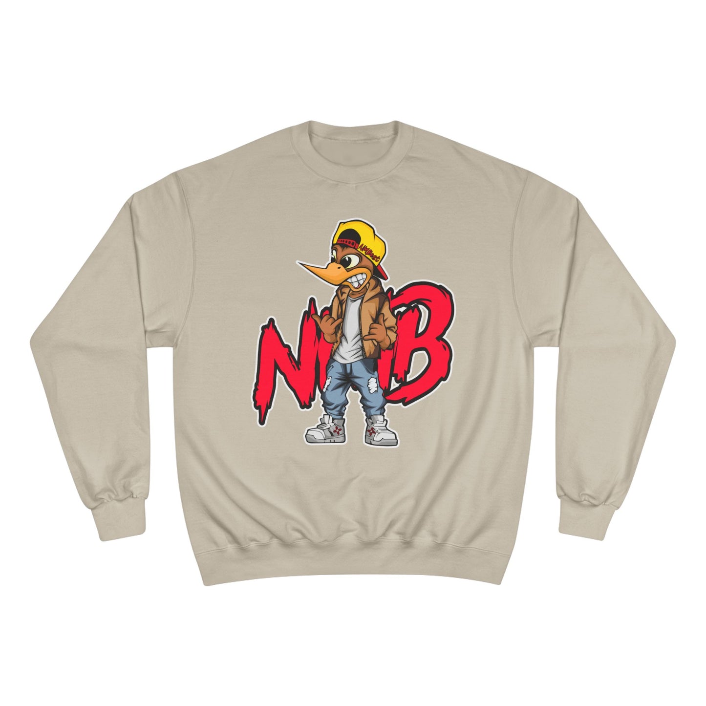 Street Art Champion Sweatshirt, Graphic Sweatshirt, Urban Style Apparel, Trendy Gift, Streetwear Fashion