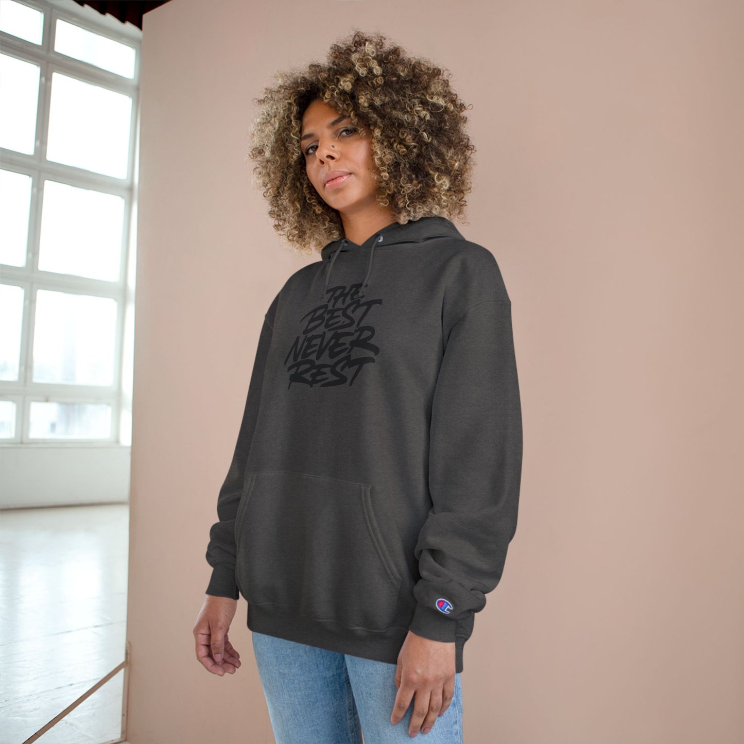 Urban Culture Champion Hoodie, Streetwear Sweatshirt, Graffiti Style Fashion, Gift for Hip-Hop Lovers, Casual Layering Top