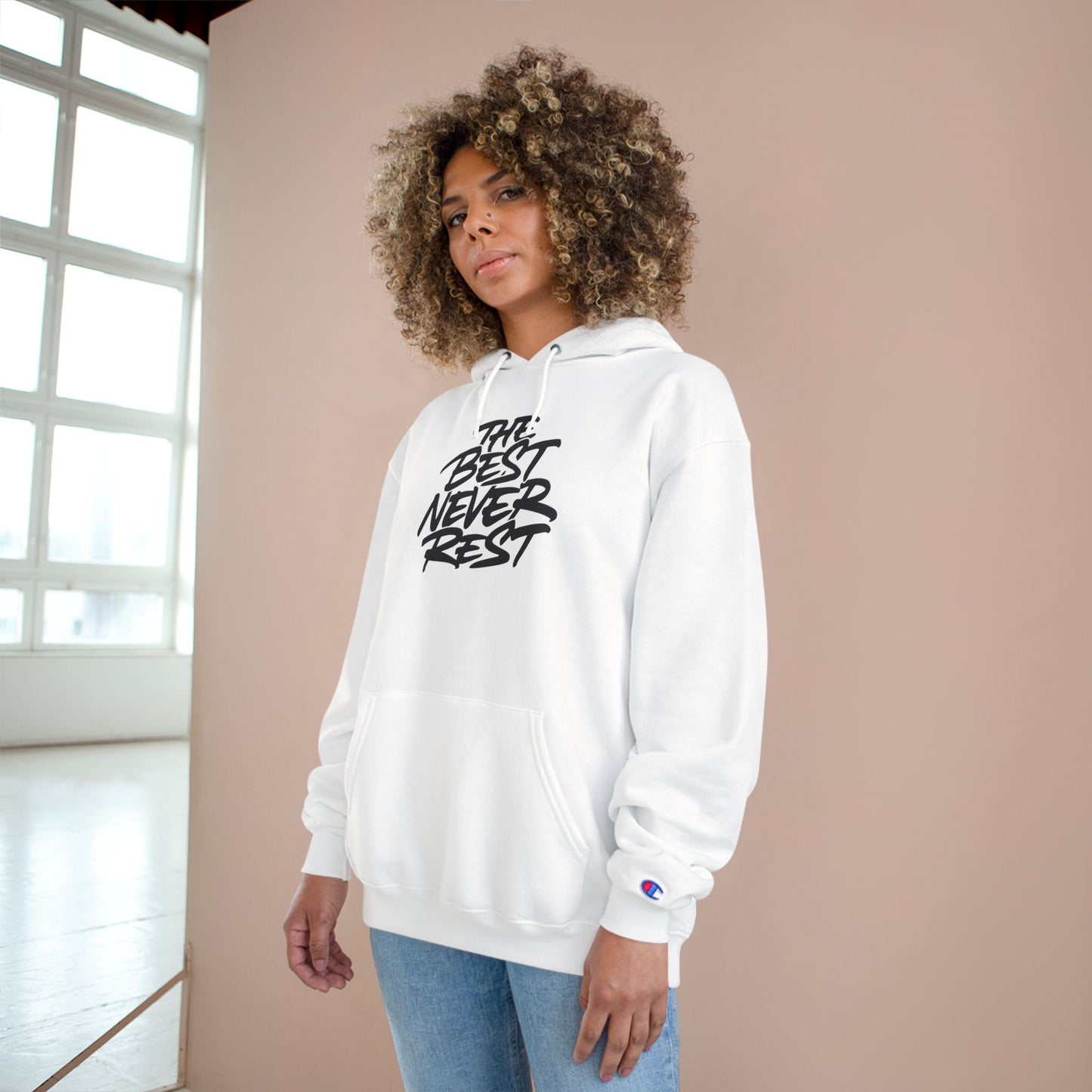 Urban Culture Champion Hoodie, Streetwear Sweatshirt, Graffiti Style Fashion, Gift for Hip-Hop Lovers, Casual Layering Top