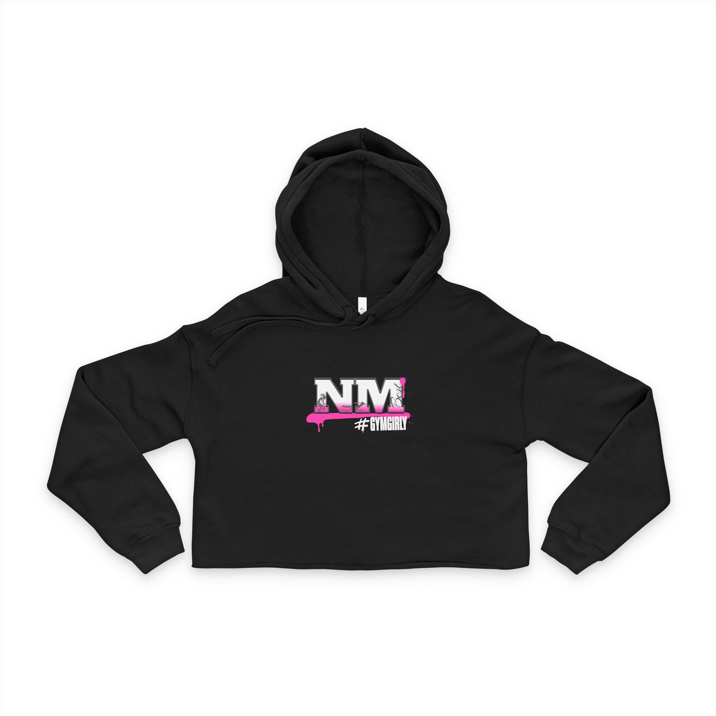 Trendy Women's Cropped Hoodie - #Slay Motivational Apparel, Streetwear, Gift for Her, Fitness Style, Casual Look