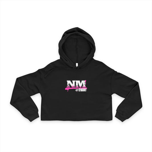 Trendy Women's Cropped Hoodie - #Slay Motivational Apparel, Streetwear, Gift for Her, Fitness Style, Casual Look