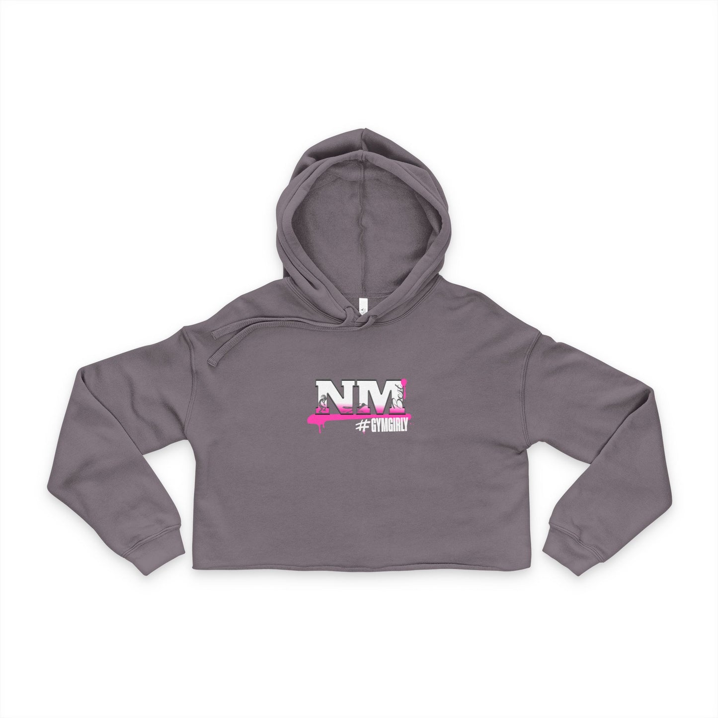 Trendy Women's Cropped Hoodie - #Slay Motivational Apparel, Streetwear, Gift for Her, Fitness Style, Casual Look